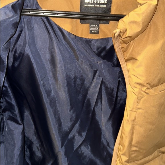 Brown Only and sons winter jacket - Picture 3 of 3